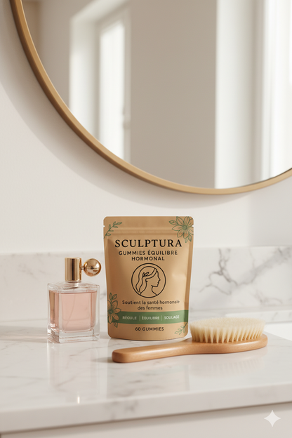 Gummies Équilibre Hormonal – Bien-être féminin (saveur Ananas)