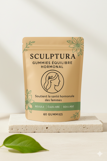 Gummies Équilibre Hormonal – Bien-être féminin (saveur Ananas)